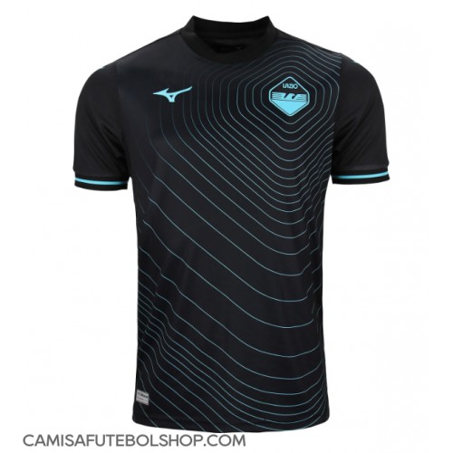 Camisa de time de futebol Lazio Replicas 3º Equipamento 2024-25 Manga Curta